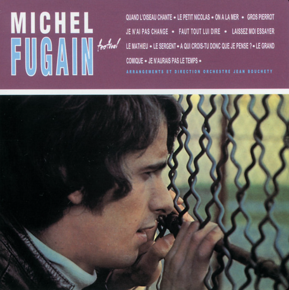 Michel Fugain couverture d'album